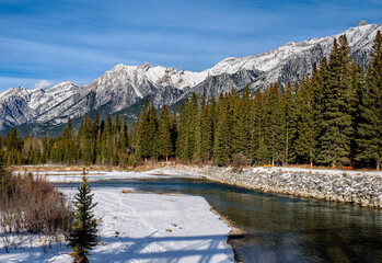 Bow River, Canmore Alberta