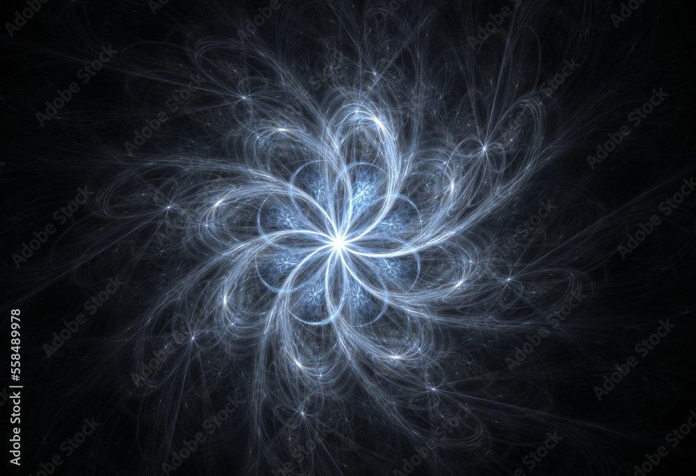 Canvas Prints the colors in the series, fancy paint. background consists of fractal color texture and is suitable 