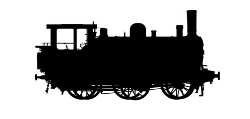 locomotive silhouette