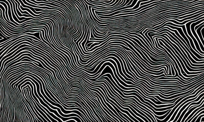 Obraz premium black and white abstract finger swirl texture