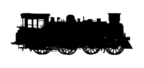  locomotive silhouette