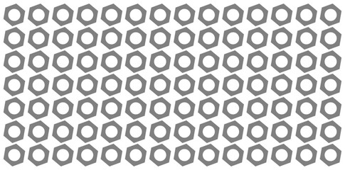 pattern of metal screw