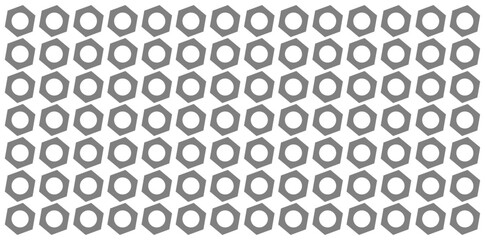 pattern of metal screw