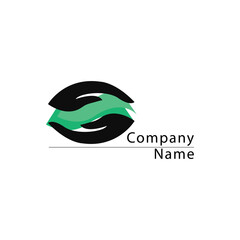 Creative money loan logo vector.