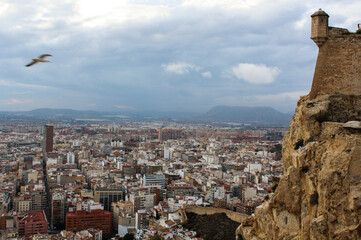 view of the city, Alicante, Spain