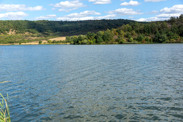 Autumn view of Pchelina Reservoir, Bulgaria