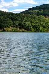 Autumn view of Pchelina Reservoir, Bulgaria