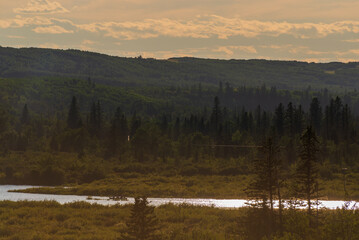 Glenmore Park nature sceneries, Calgary, Alberta, Canada