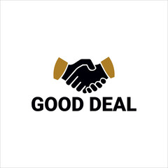 vector good deal logo and t-shirt design