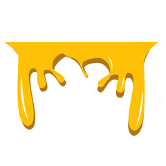 illustration Honey dripped