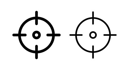 Target icon vector illustration. goal icon vector. target marketing sign and symbol