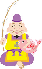 恵比須　恵比寿　七福神