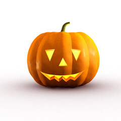 Jack-o-lantern 3D
