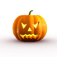 Jack-o-lantern 3D