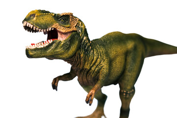 Tyrannosaurus Rex. T-Rex is a genus of large theropod dinosaur. Transparent background.

