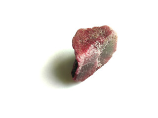 natural mineral rough red ruby gemstone sapphire crystal unheated