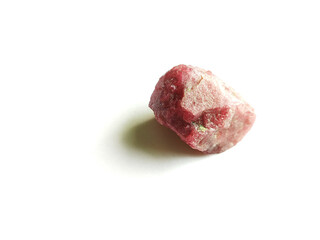 natural mineral rough ruby gemstone crystal background