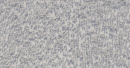 infinite city made in 3D view from top