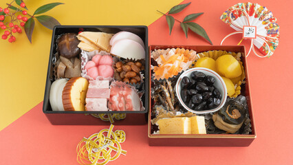 Fototapeta na wymiar 日本のおせち料理｜日本のお正月イメージ