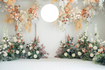 beautiful flower background, colorful nature