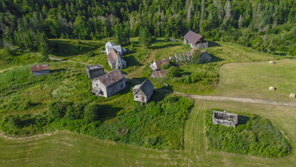 abandoned ghost town