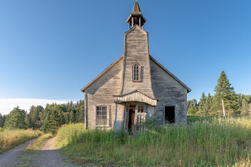 abandoned ghost town