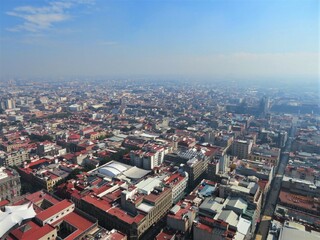 aerial view of Mexico city