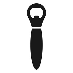 bottle opener icon vector