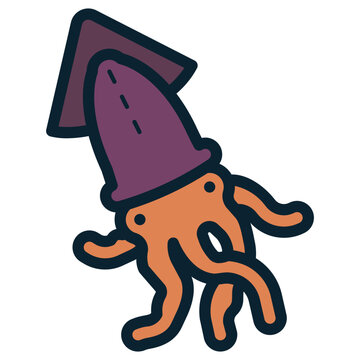recommend clip art: squid icon