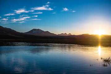 Pond near Mammoth Mountain.