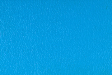 Blue leather