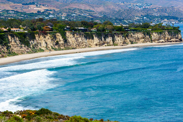 Point Dume, a promontory on the coast of Malibu, California that extends in to the Pacific Ocean with great wildlife