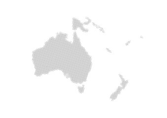 Obraz premium オセアニア（点）ライトグレー