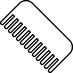 omb icon symbol. isolated hairbrush element in trendy style 