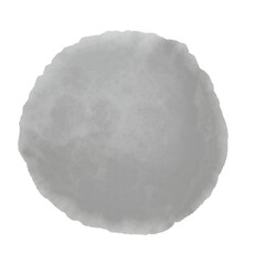 水彩の円　テクスチャー　黒色、墨