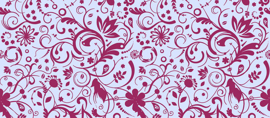 Digital And Textile Design Pattern
