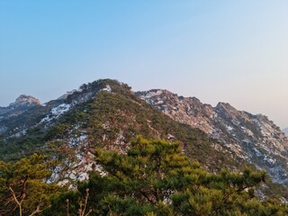 landscape in the mountains
