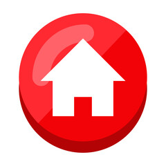 Red Home Icon 20