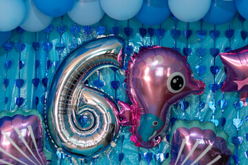 kids birthday party design under the sea 