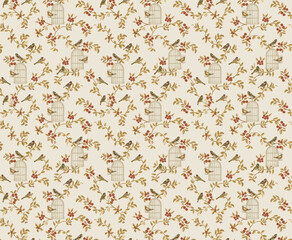 Digital And Textile Design Pattern