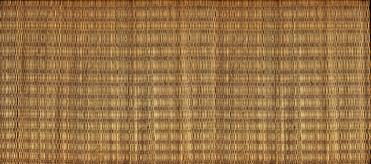 Wicker rattan surface close-up. Textured background