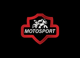 Motorsport Logo Design Template. Vector Logo Designs