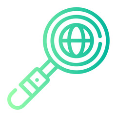 search gradient icon