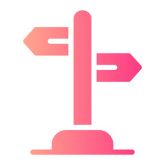 direction gradient icon