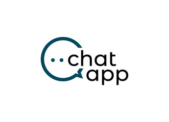 Chat App logo Design template. Can be used icon for chat application logo.