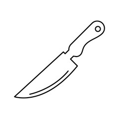 Knife Icon vector trendy style on white background