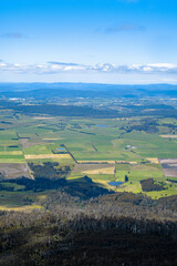 Naklejka premium The rural regions of Tasmania