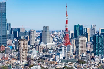 Fotobehang 日本の首都東京都の都市風景 © Kazu8
