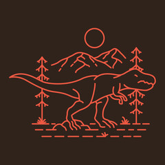 Wild Dinosaur T-rex