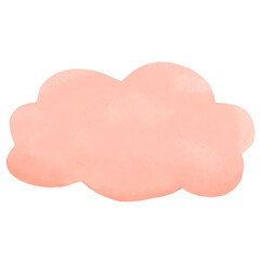 Pink Cloud Illustration